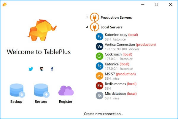 TablePlus-数据库编辑器-TablePlus下载 v3.12.3.152官方版