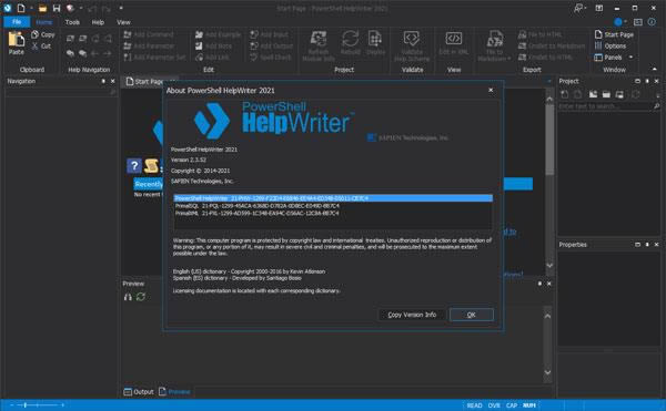 PowerShell HelpWriter(PowerShell)