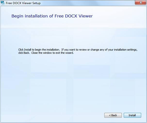 Free Docx Viewer-专业实用的Word文档阅读工具-Free Docx Viewer下载 v1.0官方版