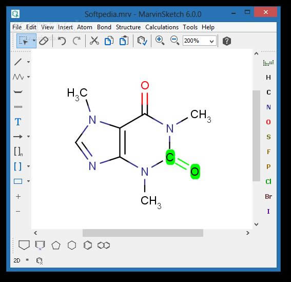 MarvinSketch-化学结构式画图工具-MarvinSketch下载 v6.14官方版