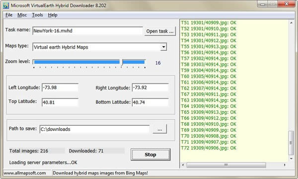 Microsoft Virtualearth Hybrid Downloader-地图下载工具-Microsoft Virtualearth Hybrid Downloader下载 v8.202官方版