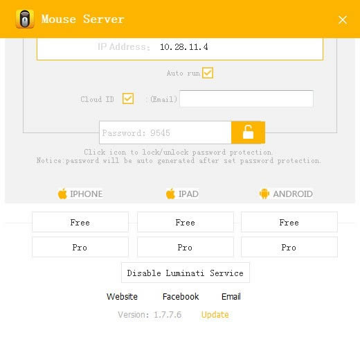 Mouse Server-手机控制电脑软件-Mouse Server下载 v1.7.7.6官方版