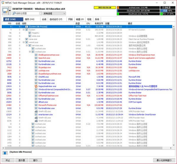 MiTeC Task Manager DeLuxe-任务管理器-MiTeC Task Manager DeLuxe下载 v3.7.5.0免费版