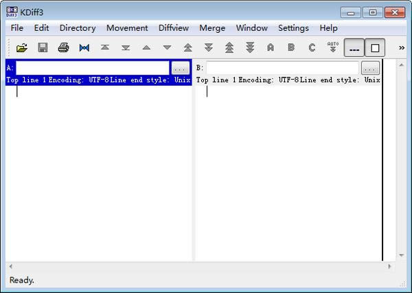 KDiff3(�ļ��Ƚ���ϲ�����)