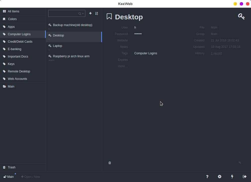 KeeWeb-�����������-KeeWeb���� v1.9.0�ٷ���