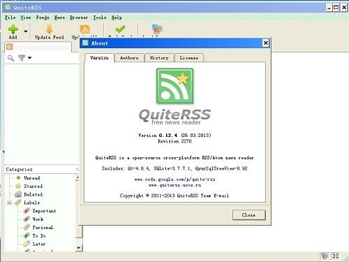 QuiteRSS-RSS订阅器-QuiteRSS下载 v0.18.10.3761官方版