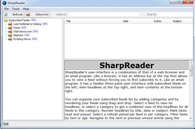 SharpReader-SharpReader下载 v0.9.7.0绿色版