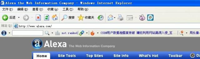 Alexa Toolbar-Alexa������-Alexa Toolbar���� v10.0�ٷ���