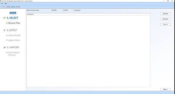 SysTools Thunderbird Import Wizard(ʼǨƹ)