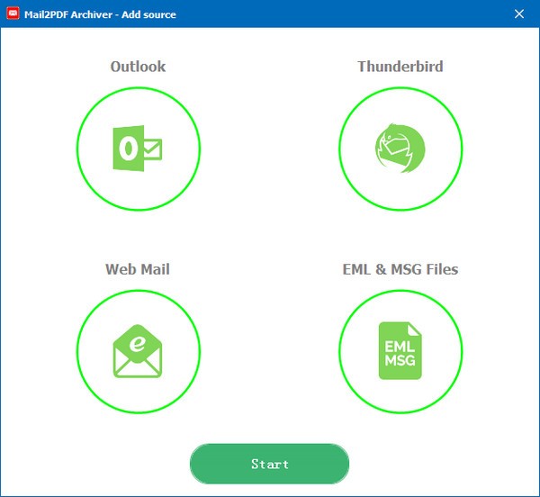 Mail2PDF Archiver-邮件备份与存档工具-Mail2PDF Archiver下载 v1.0.0.0官方版