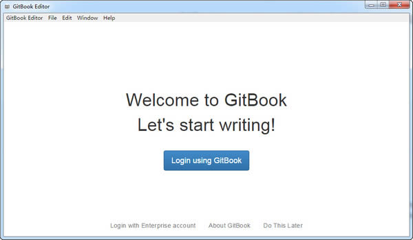 Gitbook editor windows(鼮༭)