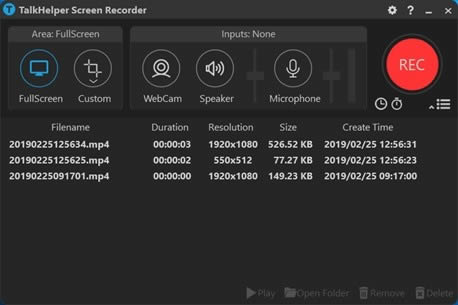 TalkHelper Screen Recorderz-屏幕录像工具-TalkHelper Screen Recorderz下载 v2.5.20.81官方版