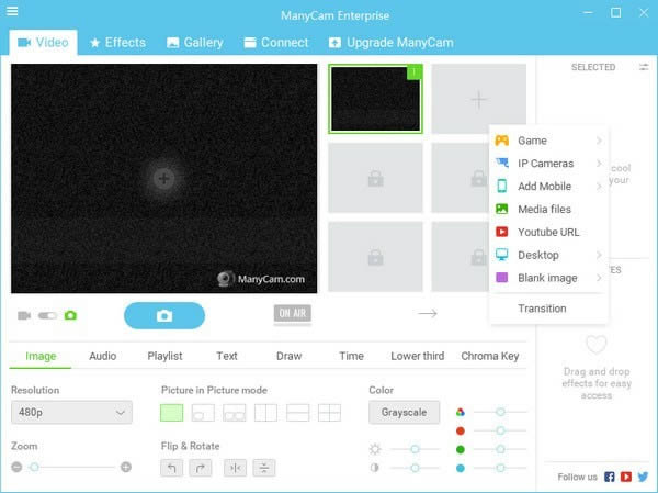 ManyCam Enterprise-摄像头特效工具-ManyCam Enterprise下载 v7.8.7.51官方版