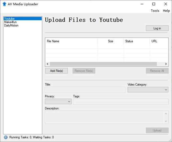 AV Media Uploader-视频上传工具-AV Media Uploader下载 v1.0.16官方版