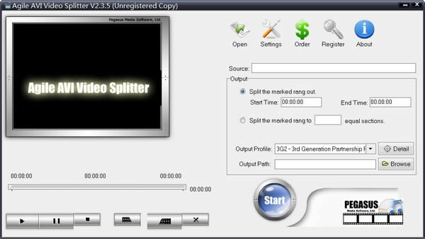 Agile AVI Video Splitter-aviƵָ-Agile AVI Video Splitter v2.3.5ٷ