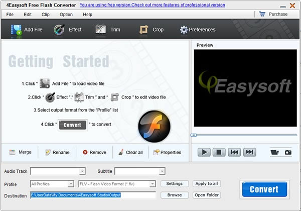 4Easysoft Free Flash Converterͼ