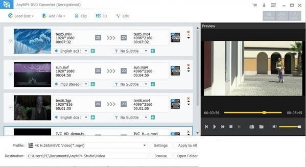 AnyMP4 DVD Converter-视频格式转换软件-AnyMP4 DVD Converter下载 v7.2.26官方版