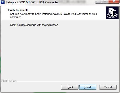 ZOOK PST to MBOX Converterͼ