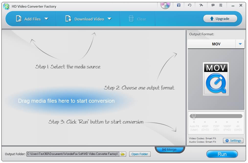 WonderFox Free HD Video Converter Factory-视频格式转换工具-WonderFox Free HD Video Converter Factory下载 v12.0.0官方版