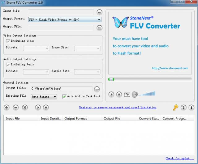 Stone FLV Converter-FLVʽת-Stone FLV Converter v1.6ٷ