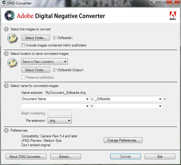 数码相片转换为DNG格式 Adobe DNG Converter-数码相片转换为DNG格式 Adobe DNG Converter下载 v8.4.5官方版