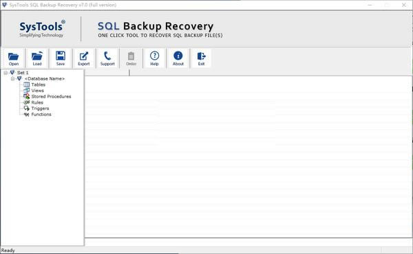 SysTools SQL Backup Recovery-数据库备份恢复工具-SysTools SQL Backup Recovery下载 v13.0.0.0官方版