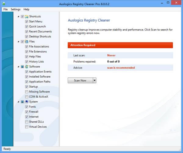 Auslogics Registry Cleaner Pro-系统注册表清理工具-Auslogics Registry Cleaner Pro下载 v9.0.0.1免费版