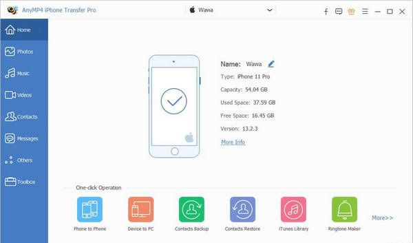 AnyMP4 iPhone Transfer Pro-数据转移工具-AnyMP4 iPhone Transfer Pro下载 v9.1.32免费版