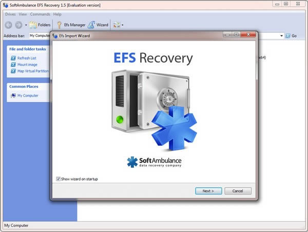 SoftAmbulance EFS Recovery-EFS恢复工具-SoftAmbulance EFS Recovery下载 v1.5官方版