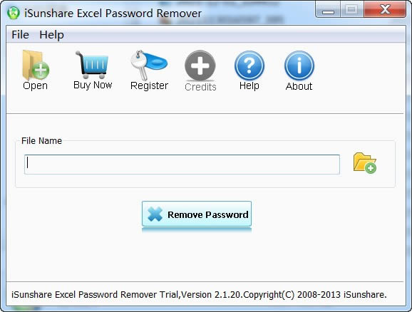 iSunshare Excel Password Remover-Excel密码解锁工具-iSunshare Excel Password Remover下载 v2.1.20官方版