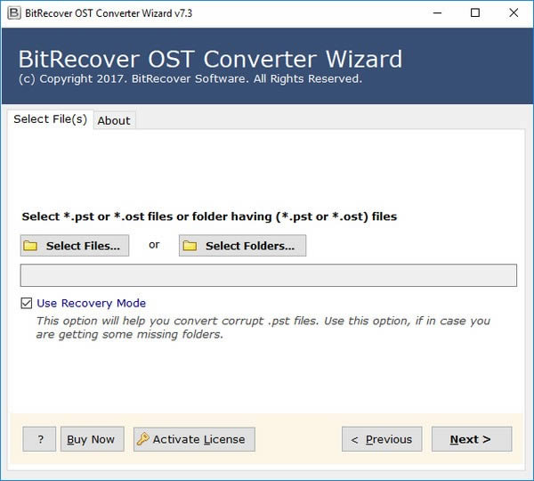 BitRecover OST Repair Wizard-OST修复工具-BitRecover OST Repair Wizard下载 v7.3.0官方版