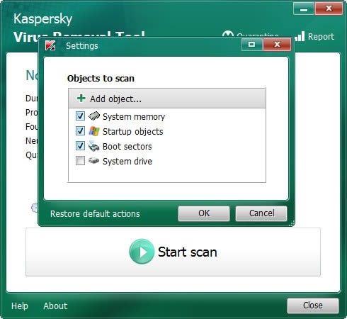 Kaspersky Virus Removal Tool-Kaspersky Virus Removal Tool下载 v20.0.10.0官方版