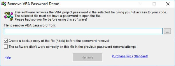 Remove VBA Password