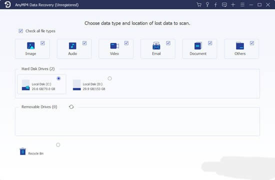 AnyMP4 Data Recovery(ݻָ)