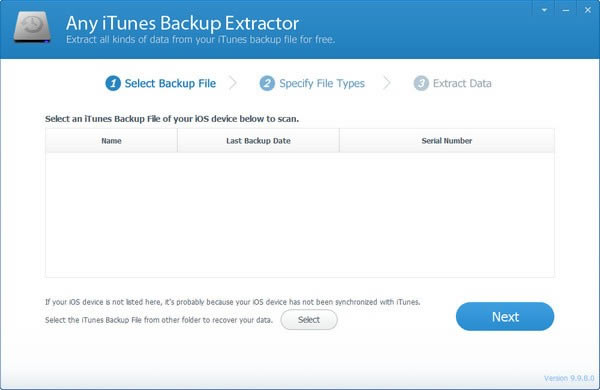 Any iTunes Backup Extractor(iTunesȡ)