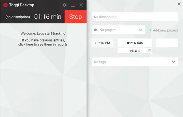 Toggl Desktop(๦ʱ)