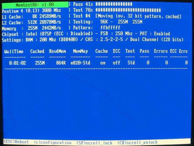 Memtest86-Ʒڴ⹤-Memtest86 v5.10ɫ