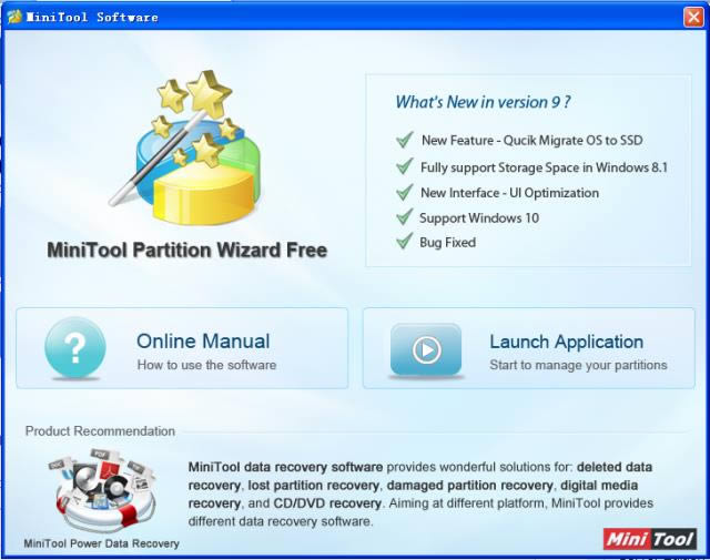 MiniTool Partition Wizard Free-Ӳ̷-MiniTool Partition Wizard Free v9.0.1.0ٷ