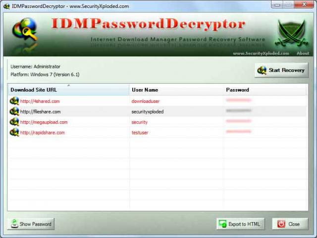 IDM IDM Password Decryptor Portable-IDM IDM Password Decryptor Portable v4.0ٷ