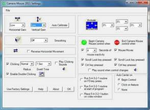 Camera Mouse(��ͷ���������)  v2014 1.0