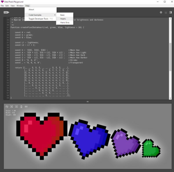Data Pixels Playground-像素图块生成工具-Data Pixels Playground下载 v1.1.0绿色免费版
