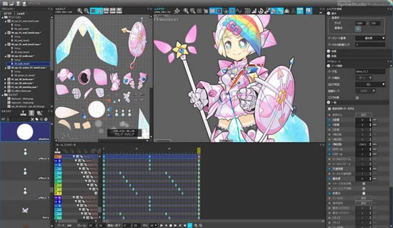 OPTPiX SpriteStudio-2D动画制作工具-OPTPiX SpriteStudio下载 v6.6官方版