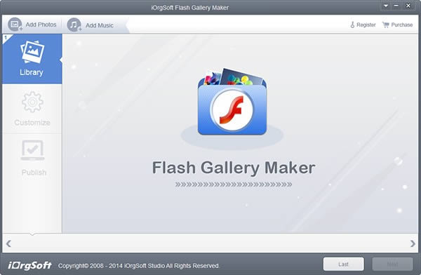 iOrgsoft Flash Gallery Maker(flashõƬ)