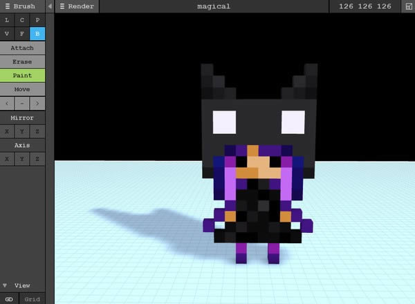 MagicaVoxel-像素建模工具-MagicaVoxel下载 v0.99.6.3官方版