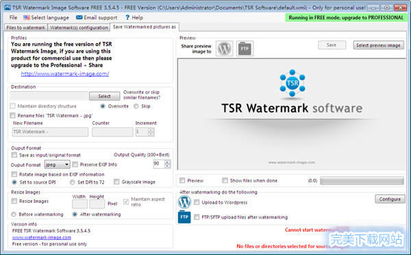 Portable TSR Watermark Image Software-Portable TSR Watermark Image Software v3.5.2.2ɫ