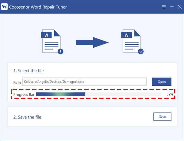 Cocosenor Word Repair Tuner-Docxļ޸-Cocosenor Word Repair Tuner v3.0.0.3ٷ