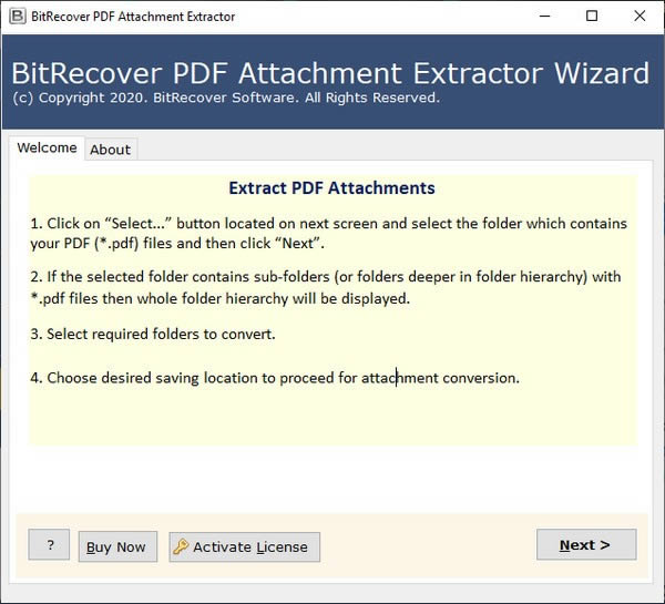 BitRecover PDF Attachment Extractor-PDF附件提取工具-BitRecover PDF Attachment Extractor下载 v2.2.0.0官方版