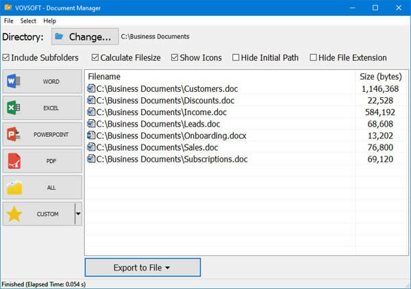 VovSoft Document Manager-文档管理工具-VovSoft Document Manager下载 v1.3官方版