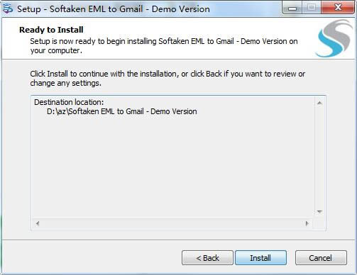 Softaken EML to GMail Importerͼ