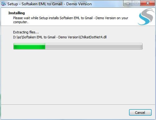 Softaken EML to GMail Importerͼ